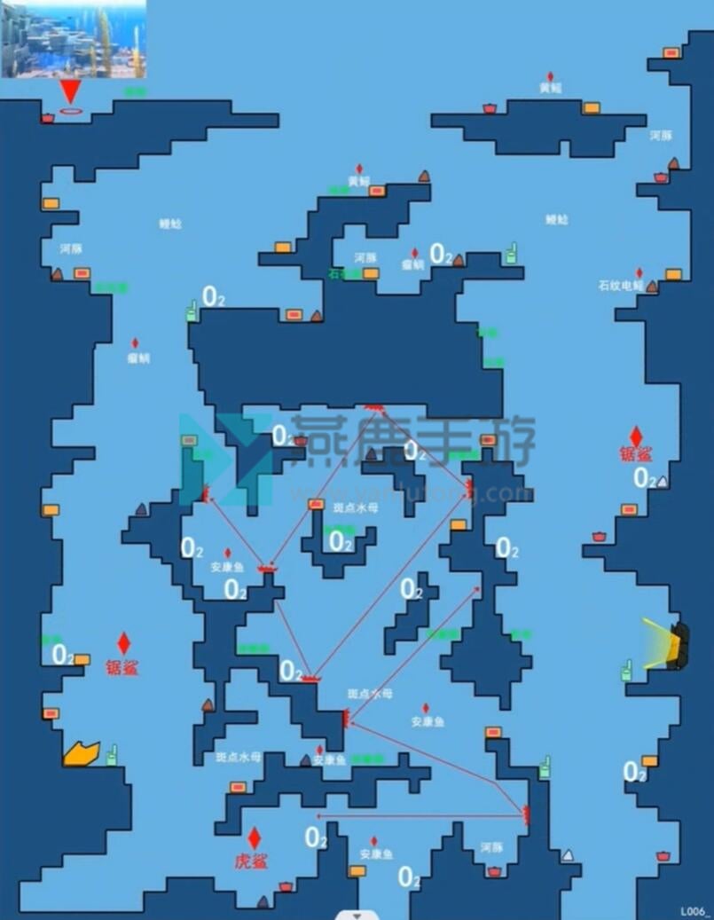 潜水员戴夫地图有什么-潜水员戴夫地图大全