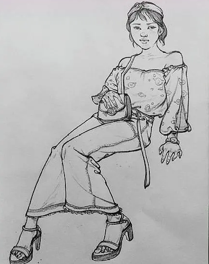 人物速写教程-速写人物简单入门步骤 人物速写教程-速写人物简单入门步骤