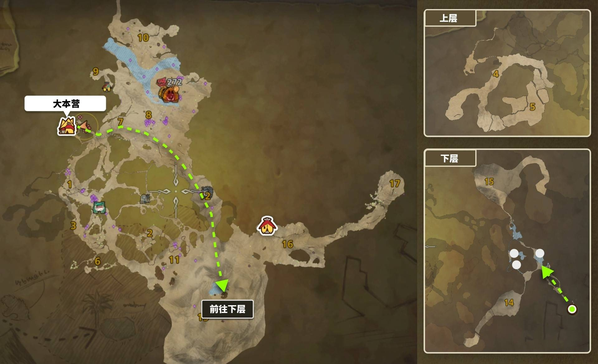 怪物猎人荒野天堑沙原钓鱼点有哪些-怪物猎人荒野天堑沙原钓鱼点合集 怪物猎人荒野天堑沙原钓鱼点有哪些-怪物猎人荒野天堑沙原钓鱼点合集